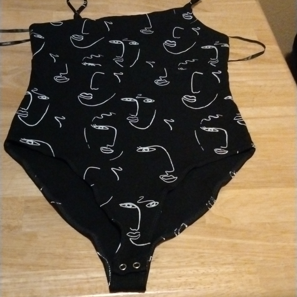 Asymmetrical bodysuit